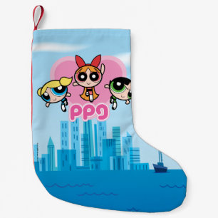 Powerpuff Girls Team Geweldige Kleine Kerstsok