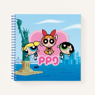 Powerpuff Girls Team Geweldige Notitieboek
