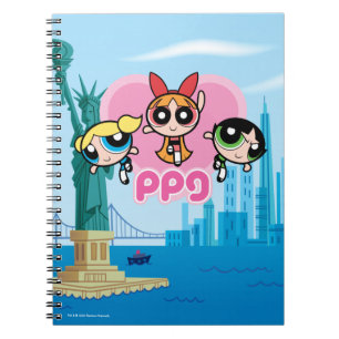 Powerpuff Girls Team Geweldige Notitieboek