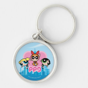 Powerpuff Girls Team Geweldige Sleutelhanger