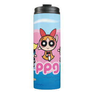 Powerpuff Girls Team Geweldige Thermosbeker