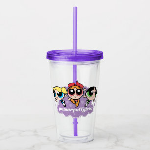 Powerpuff Girls Team Logo Acryl Drinkbeker
