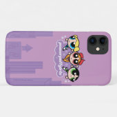 Powerpuff Girls Team Logo Case-Mate iPhone Case (Achterkant (horizontaal))