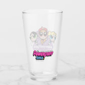 Powerpuff Girls Team Logo Glas (Achterkant)
