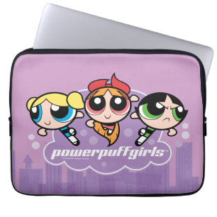 Powerpuff Girls Team Logo Laptop Sleeve
