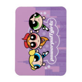 Powerpuff Girls Team Logo Magneet (Verticaal)