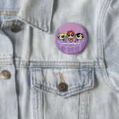 Powerpuff Girls Team Logo Ronde Button 5,7 Cm (In situ)