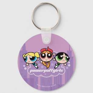Powerpuff Girls Team Logo Sleutelhanger