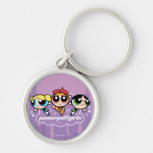 Powerpuff Girls Team Logo Sleutelhanger