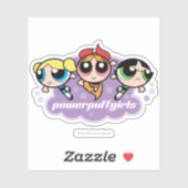 Powerpuff Girls Team Logo Sticker (Vel)