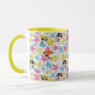 Powerpuff Girls Townsville Pattern Mok