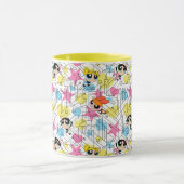 Powerpuff Girls Townsville Pattern Mok (Midden)
