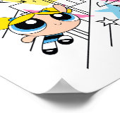 Powerpuff Girls Townsville Pattern Poster (Hoek)
