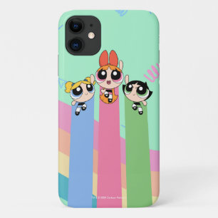 Powerpuff Girls vliegen hoog iPhone 11 Hoesje
