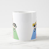 Powerpuff Girls vliegen hoog Extra Grote Beker (Voorkant)