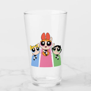 Powerpuff Girls vliegen hoog Glas