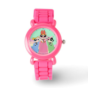Powerpuff Girls vliegen hoog Horloge