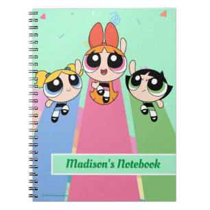 Powerpuff Girls vliegen hoog Notitieboek