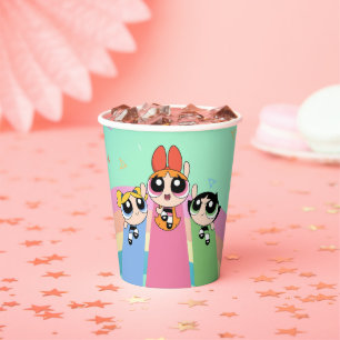 Powerpuff Girls vliegen hoog Papieren Bekers