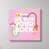 Powerpuff Girls: We hebben je terug. Canvas Afdruk (Voorkant)