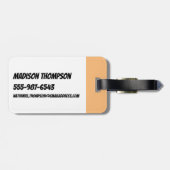 Powerpuff-meisjes redden de dag bagagelabel (Achterkant horizontaal)