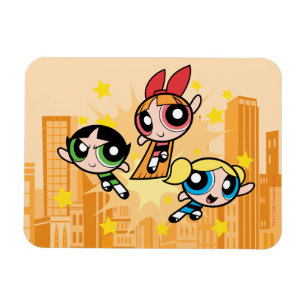 Powerpuff-meisjes redden de dag magneet