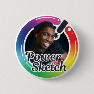 PowerSketchbySky-Button Ronde Button 5,7 Cm