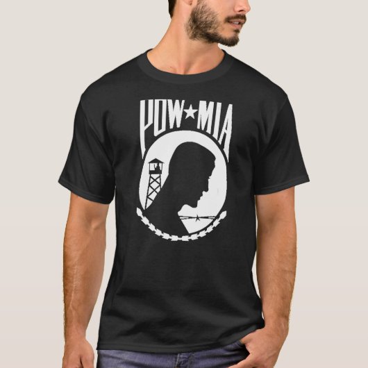POWMIA POW MIA T-SHIRT (Voorkant)