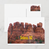 Powow Rock, Sedona Briefkaart (Voorkant / Achterkant)