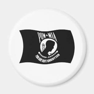 POW's & MIA's Vlaggenmagneet Magneet