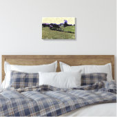 Powys Doodle Canvas Afdruk (Insitu (Slaapkamer))