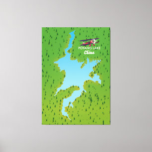 Poyangmeer Canvas Afdruk