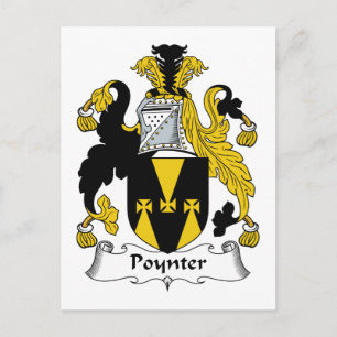 Poynter Family Crest Briefkaart