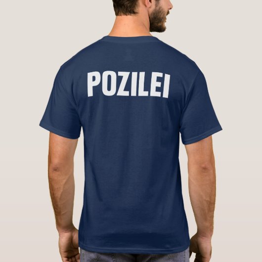 Pozilei - Meme Parody T-shirt (Achterkant)