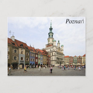 Poznań, Polen Briefkaart