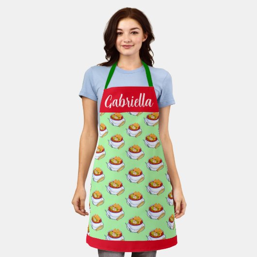 Pozole Rojo De Pollo Schort (Gedragen)