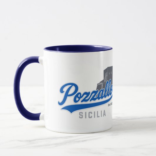 Pozzallo Sicilia Torre Cabrera Mug  Mok (Links)