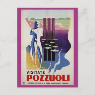 Pozzuoli oude Griekse Romeinse stad Italië reist e Briefkaart