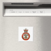 PPCLI-Pet badge op witte achtergrond Magneet (Insitu (Vaatwasser))