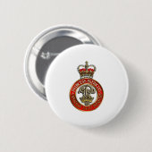 PPCLI-Pet badge op witte achtergrond Ronde Button 5,7 Cm (Voorkant /achterkant)
