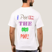 Ppe in de pool t-shirt (Achterkant)