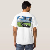 PPG Pilot-60+ Flying Fossil T-shirt (Achterkant volledig)