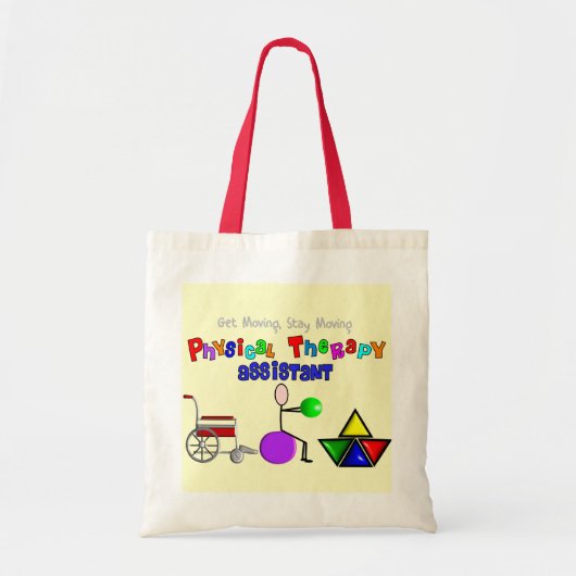PPhysical Therapy Assistant Canvas tas (Voorkant)