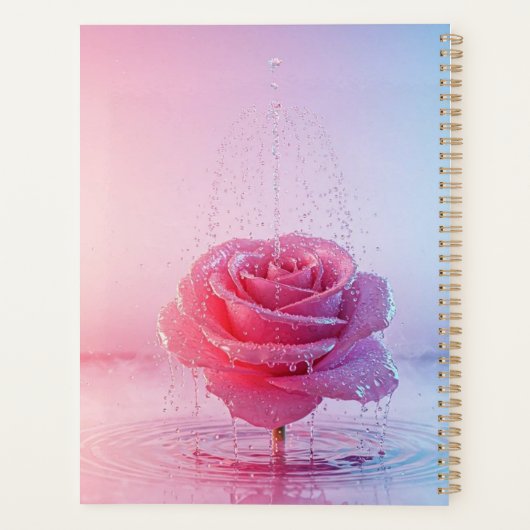 PPink Water Rose Planner (Dos)