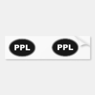 PPL BUMPERSTICKER