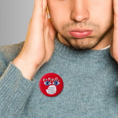 PPPD Persistente Post-urale Perceptuele duizelighe Ronde Button 5,7 Cm