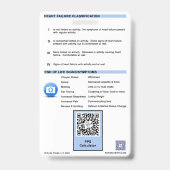 PPS / KPS Badge Buddy for Hospice Nurice Nurice (Dos)