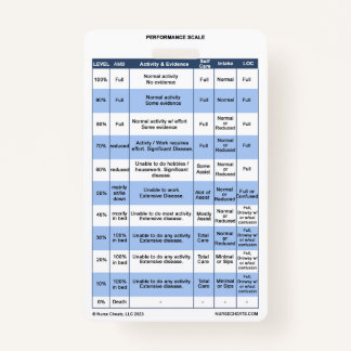 PPS / KPS Badge Buddy voor Hospice Verpleegkundige