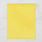 PPY-massief geel GEEL ACHTERGROND SJABLOON TEXTUR Flyer (Voorkant)