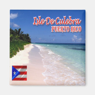 PR - Puerto Rico-Isle de Culebra-Playa de Flamenco Magneet